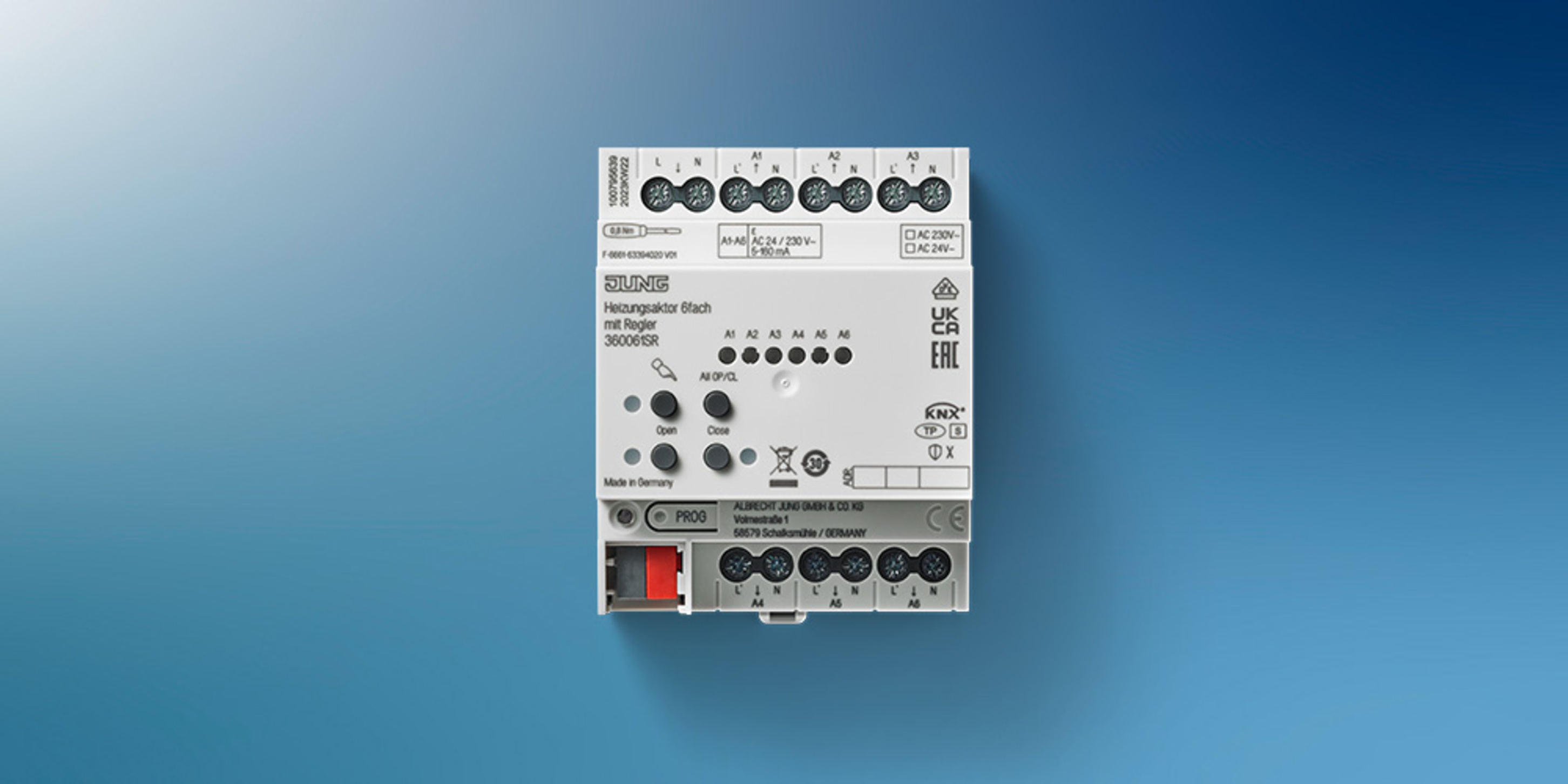 KNX Heizungsaktor 6-fach bei Peike Elektrotechnik in Sulzbach am Taunus